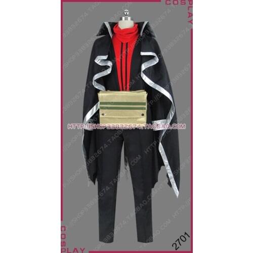 Altair: A Record of Battles Shoukoku no Altair Black Wing Kara Kanat Suleyman Outfit Cosplay Costume S002