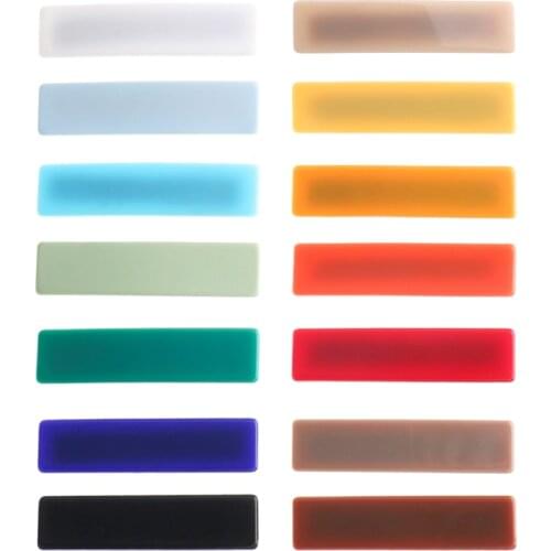 Mi Dairy Brand Korean Childrens Hair Accessories Are Lovely 13 Color Hairpin Acrylic Alligator Clips