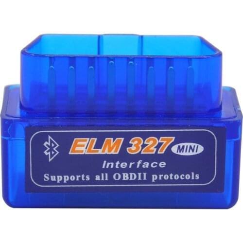 Super Mini Elm327 Bluetooth OBD2 V1.5 Elm 327 V 1.5 OBD 2 Car Diagnostic-Tool Scanner Elm-327 OBDII Adapter Auto Diagnostic Tool