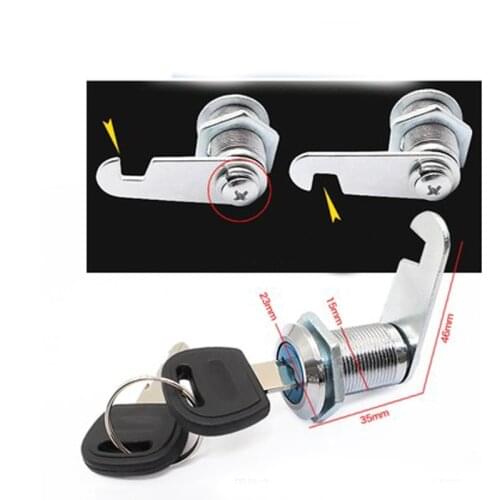 Electric Tricycle Full Box Car Trunk Lock Rear Door Lock Tool Box Lock Spring Lock Chassis Lock Four Wheeler Lock