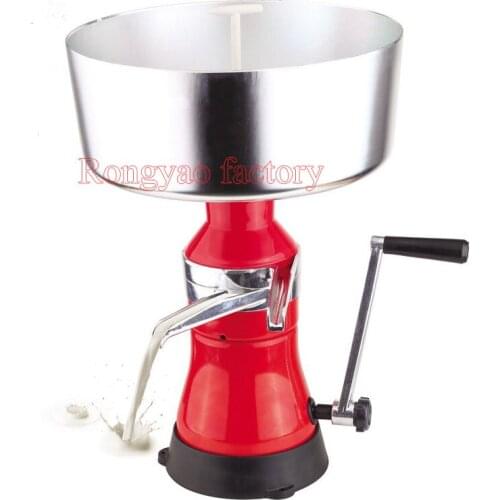 Fl-80 Manual Milk-Cream Separator High-Speed Rotating Milk Separator Lower-Layer Skim Milk Upper-Layer Floating Cream