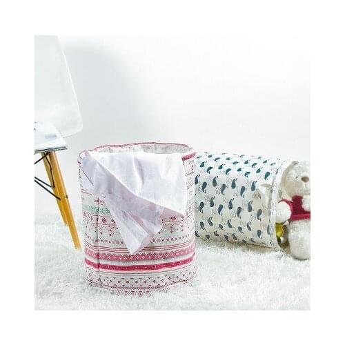 Dirty linen basket clothes storage basket toy instoragebarrels waterproof laundry basket Home Furnishing dustbin 35*44cm