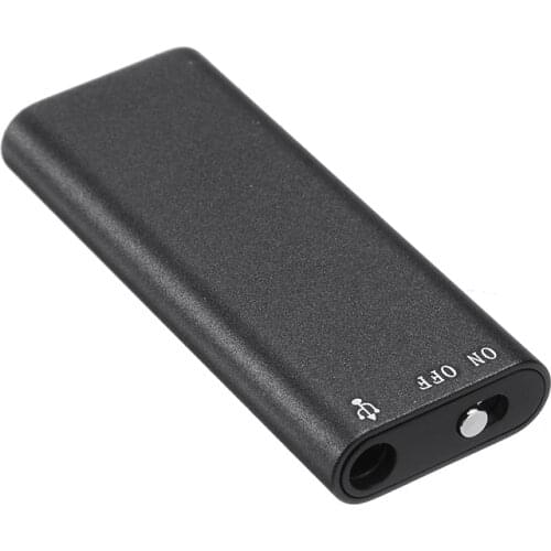 Mayitr 1pc 3 In 1 Global Smallest 8GB/16GB Professional Voice Recorder Digital Audio Mini Dictaphone+MP3 Player+USB Flash Drive