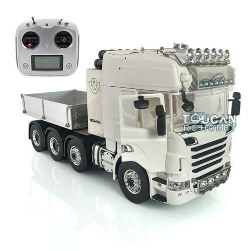 LESU 1/14 8*8 Metal Sca Chassis Hopper Hercul R730 Radio Tractor Truck THZH0955-SMT4