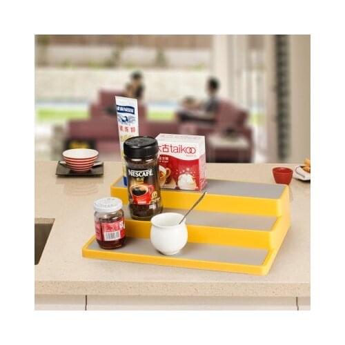 Multifunctional layered spice storage rack receive shelf 37.2*24.2*8.5cm free shipping