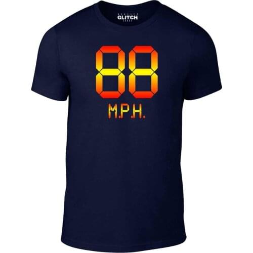 Mens 88Mph T-Shirt - Funny Back To The Future Dmc Delorean Retro 2019 Newest MenS Funny Fashion Classic Band Shirts