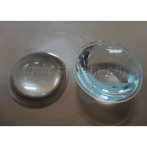 Optical glass lens Diameter 65MM Plano convex lens More than 95% transmittance Led lenses