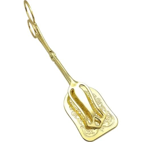 Food Tong Snack Cake Clip Salad Bread Pastry Clamp Baking Barbecue Tool Fruit Serving Tongs Utensils