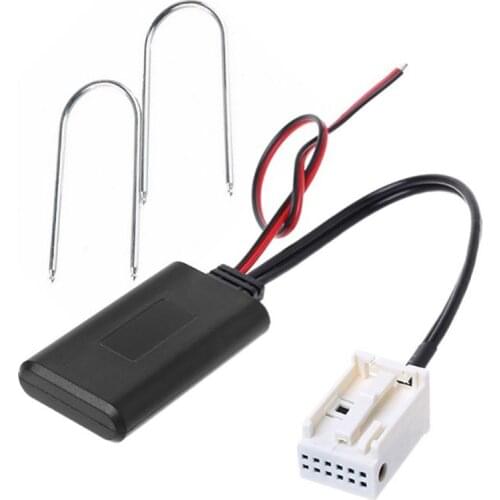 12Pin Module Wireless Radio Stereo AUX-IN Audio Adapter For Peugeot 207 307 407 308 Citroen C2 3 RD4