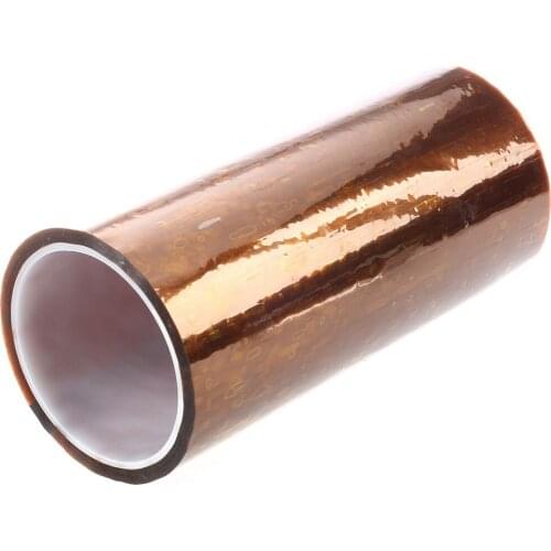 200mm 100ft High Temperature Heat Resistant Tape Polyimide Adhesive 20cm Dropshipping