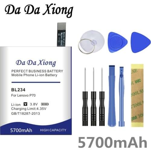 Da Da Xiong 5700mAh BL234 Battery for Lenovo P70 P70T P70-T