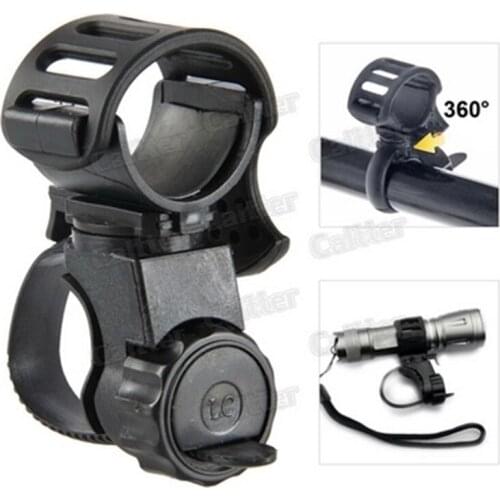 New Sale Special Offer Frame Bycicle Bicycle Light Holder Bike Mount Emerita Mountain Lamp Clip Rotating Flashlight Rack Lc6