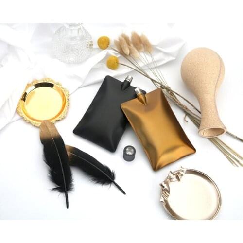 6oz Portable Flagon Whiskey Vodka Wine Pot Hip Flask 304 Stainless steel Alcohol bee Drinking Bottle outdoor camping tools gift