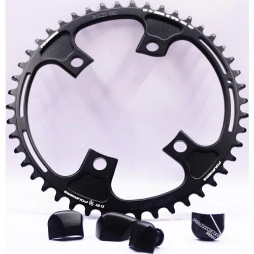 FOURIERS PCD 110 MM road Bicycle Chainwheel Crankset Bike Chainwheel For FC-R8000 11 speed Crankset 42T/46T