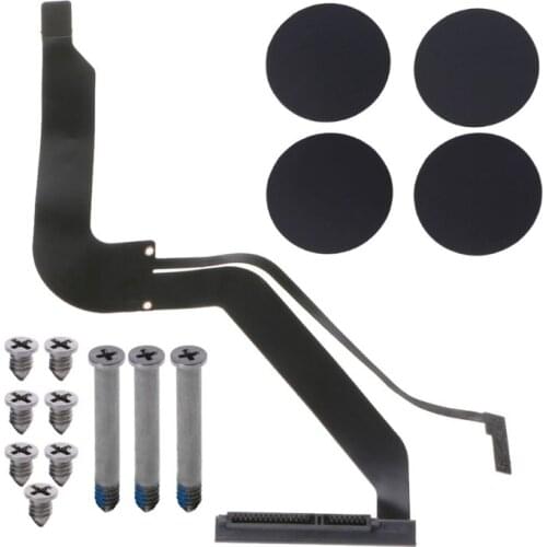 G32B 821-1480-A HDD Hard Disk Drive Flex Cable A1278 Bottom Case Cover Feet Screw for macBook for mac Pro 13" A1278