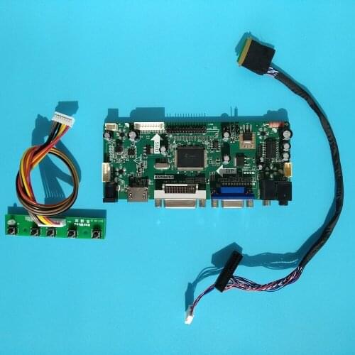 Kit for LP156WD1(TL)(B4) HDMI LCD 15.6" VGA DVI LVDS 40pin Panel Screen 1600X900 Controller board Monitor M.N68676 LED DIY
