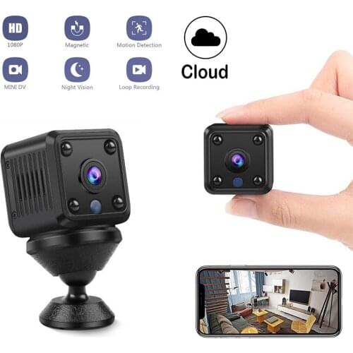 Night Vision Mini Camera HD Camcorder IP Camera 1080P Sensor WIFI Camera Remote Monitor small Camera Wireless Micro Cam