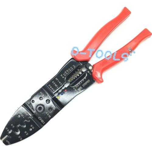 Multifunctional terminal crimping tool cable cutting plier wire stripper cutter multi tools DIY repair tool hand pliers