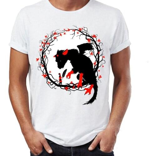 New Mens t-shirt Gaming The Last Guardian Artsy Awesome Artwork Printed Tshirt Tees Tops Harajuku Streetwear