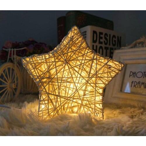 New Led Table Lamp Bed Room Decoration Desk Lamp Birthday Gift Star Table Night Light For Bedroom Christmas decorative lights
