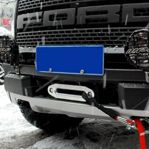 2021 New 4000lbs Alumimum Hawse Fairlead For Synthetic Winch Rope Cable Lead SUV ATV UTV