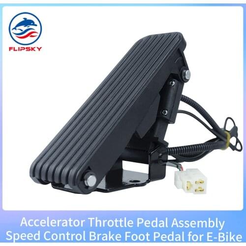 Ebike Foot Pedal Throttle Electric Tricycle Accelerator Electric Car Plastic Accelerator Speed Control Bicycle Conversion Kit