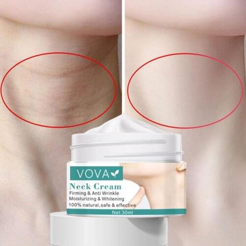 30ml Peptide Neck Wrinkle Cream Anti Aging Neck Cream Anti Wrinkle Whitening Nourishing Firming Cream Skin Care