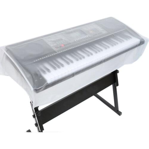 61 / 76 / 88 Keyboards Electronic Organ Dust Cover Piano Transparent Grind Arenaceous Waterproof Protect Bag for Keyboards