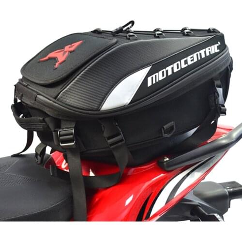 Waterproof Motorcycle Tail Bag 2021Multifunction Motorcycle Rear Seat Bag High Capacity Motorcycle Rider Backpack Multi-layer