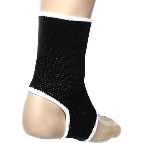 1/2pcs Elasticated Ankle Foot Pads Support Brace Arthritis Injury GYM Sleeve Elasticated Bandage Ankle Brace Support