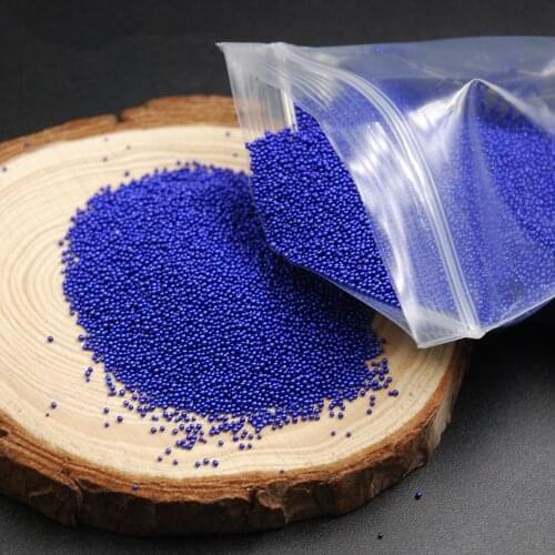 10g 30g Sapphire Nail Art Tips Caviar Beads Gel Polish Charm Metallic Pearl Ball Pro Manicure Pedicure 3D DIY Decoration