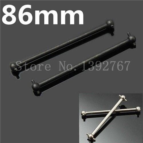 2Pcs/Lot 06022 Metal Aluminum Alloy Front/Rear Dogbone 86MM Spare Parts For HSP 1/10 RC Model Car Buggy WARHEAD XSTR