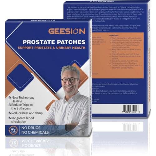 5box=25pcs Prostatic Navel Plaster Male Treatment Health Care Chinese Medicine Herbal Medical Plaster Urological Patches