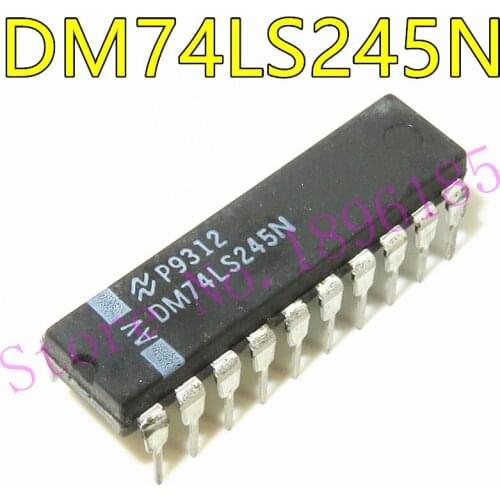 5pcs/lot DM74LS245N DIP 3-STATE Octal Bus Transceiver