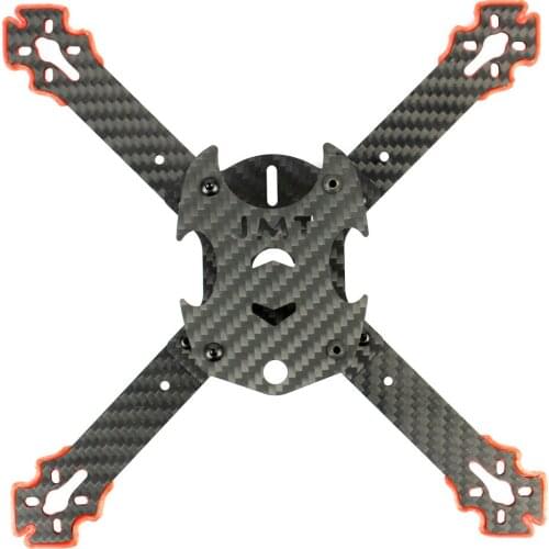 JMT J205 5 Inch 205mm Wheelbase 3mm Arm Thickness Carbon Fiber Frame Kit for RC Drone FPV Racing Models Motor ESC Part Accs