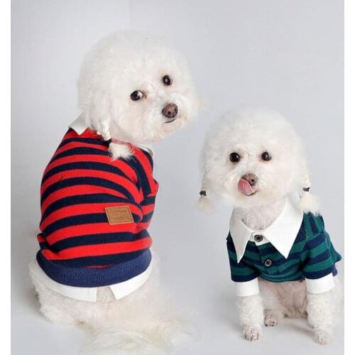 Soft Casual Dog British Gentle Shirts Pet Dog Clothes Cotton Puppy Western Shirt for Dogs Cat Schnauzers French Bulldog clothing
