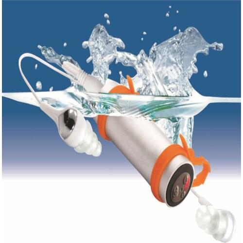 New Mini Bluetooth MP3 FM Radio Swimming Diving Underwater Sports MP3 Music Player 4G/8G IPX8 Waterproof
