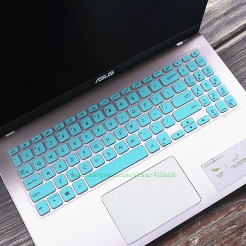 Silicone Laptop Keyboard Cover Protector For Asus f509 ja f509jb f509 fj fa f509 fb f509j f509f f509m f509ma f509u 15.6 inch