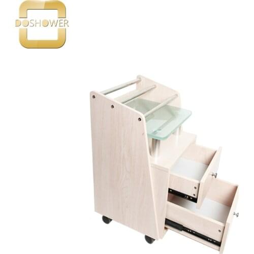 Doshower DS-BT2-C salon trolley with hair salon trolley of wood beauty salon trolley cart