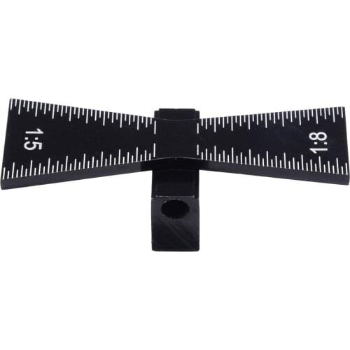 1pc Woodworking Dovetail Marker Aluminum Alloy Marking Gauge 1: 5 1: 8 For Hardwood & Softwood