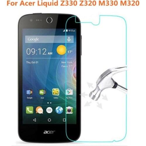 2.5D Tempered Glass For Acer Liquid Z330 Z320 High Quality Protective Film Explosion-proof Screen Protector for M330 M320