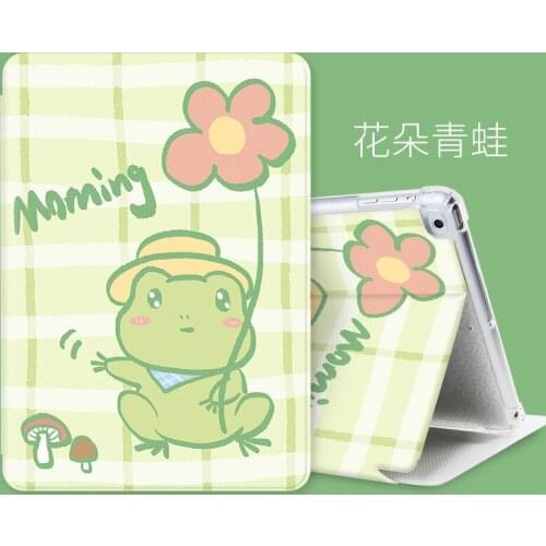 Airbag Soft PU Leather Cover 2020 Case For iPad Air 4 3 2 1 Pro 11 10.9 10.5 10.2 9.7 inch Mini 1 2 3 4 5 Cover 6th 7th 8th Gen