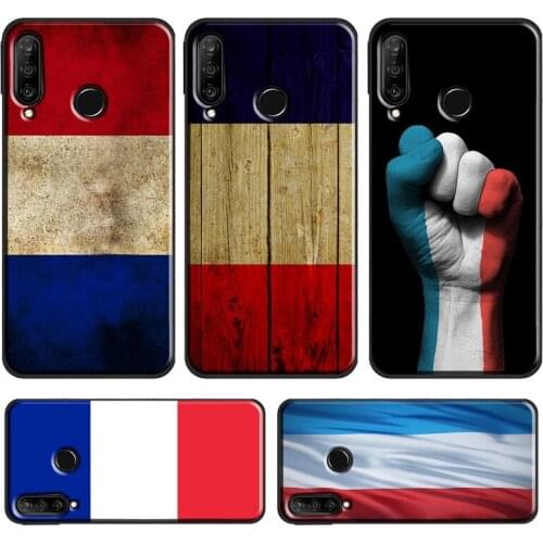 France Flag Case For Huawei P Smart 2019 Z P30 Lite P20 P40 Pro Mate 20 Lite Honor 10 i 8X 9X Nova 5T