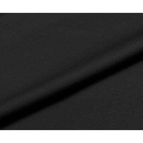 Pure black wool worsted fabric good for trousers 95% wool and 5% viscose,WF172