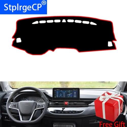 For JAC REFINE S4 2019 Car Styling Dash Mat Dashmat Dashboard Sticker Cover Sun Shade Dash Board Cover Carpet