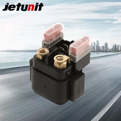JETUNIT Motorcycle Starter Relay Solenoid for Yamaha 5MX-H1940-00 e 5MX-H1940-10 Electrical Parts Motorcycle Accessories