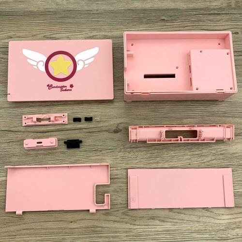 Pink For Switch TV Dock Housing Case Cover For Nintendos Switch Console TV HDMI-Compatible Charging Dock Station Dock Case