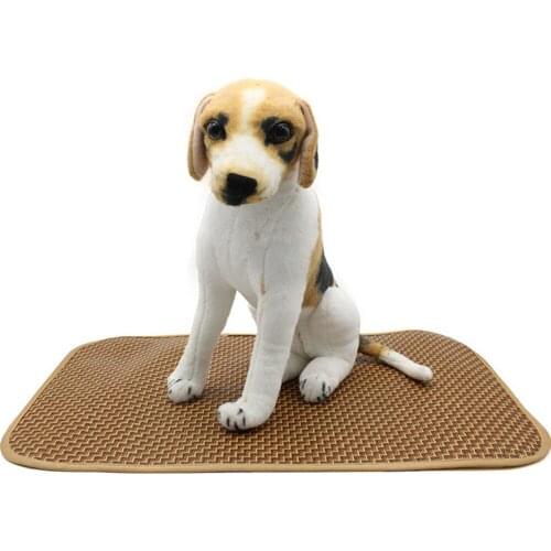 Pet Dog Cat Sleeping Mat Pad Small Medium Large Size Summer Cooling Non-slip Pet Litter Mat Layer Pet Litter Dog Cooling Mat