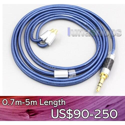 LN006811 2.5mm 4.4mm XLR 3.5mm High Definition 99% Pure Silver Earphone Cable For Sennheiser IE400 IE500 Pro
