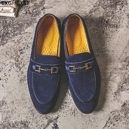 Penny Loafers Men Luxury Designer Shoes Men High Quality Suede Shoes Men Elegant Shoes for Man Sapato Social Masculino Chaussure